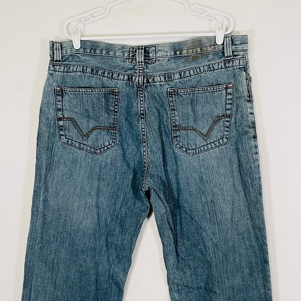 Vans Jeans Men’s 36x34 Relaxed Baggy 90s y2k Skateboarding Grunge 100% Cotton